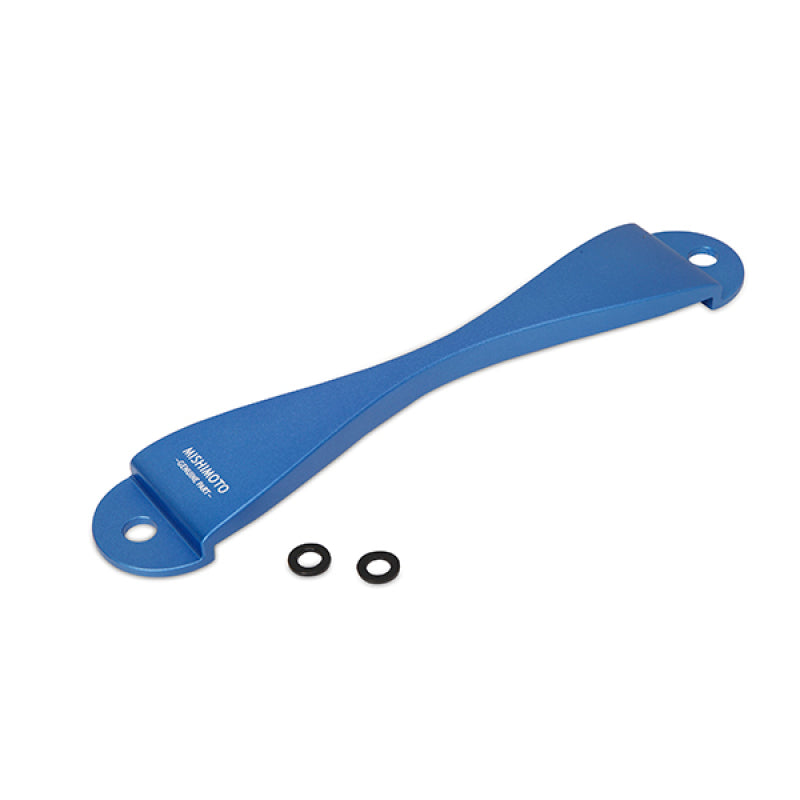 Mishimoto Subaru CNC Batería Tie-Down - Azul