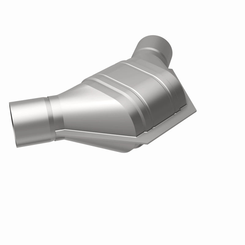 MagnaFlow Universal Catalytic Converter 2 inch Angled O/O PC2 Front
