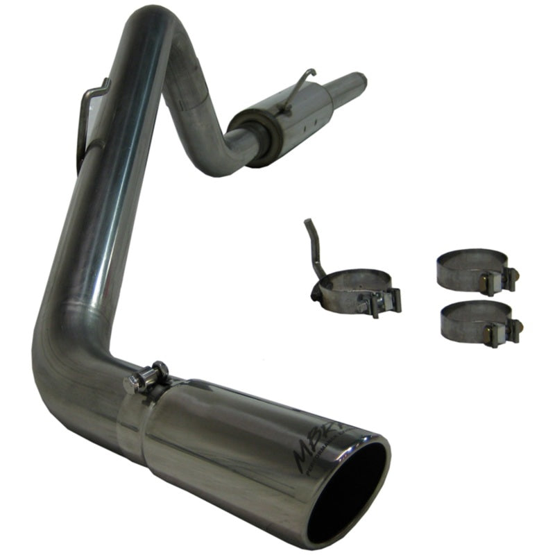 MBRP 2004-2005 Dodge Ram Hemi 1500 5.7L SC/CC-SB Gato trasero de un solo lado