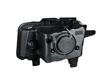 ANZO 2010-2013 Chevrolet Camaro Proyector Faros delanteros con Halo Black (CCFL)