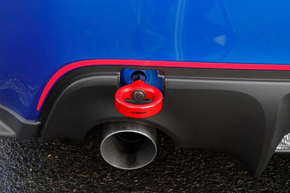 Perrin 13-20 &amp; 2022 Subaru BRZ / 13-16 Scion FRS / 17-20 Toyota 86 Kit de gancho de remolque (trasero) - Rojo