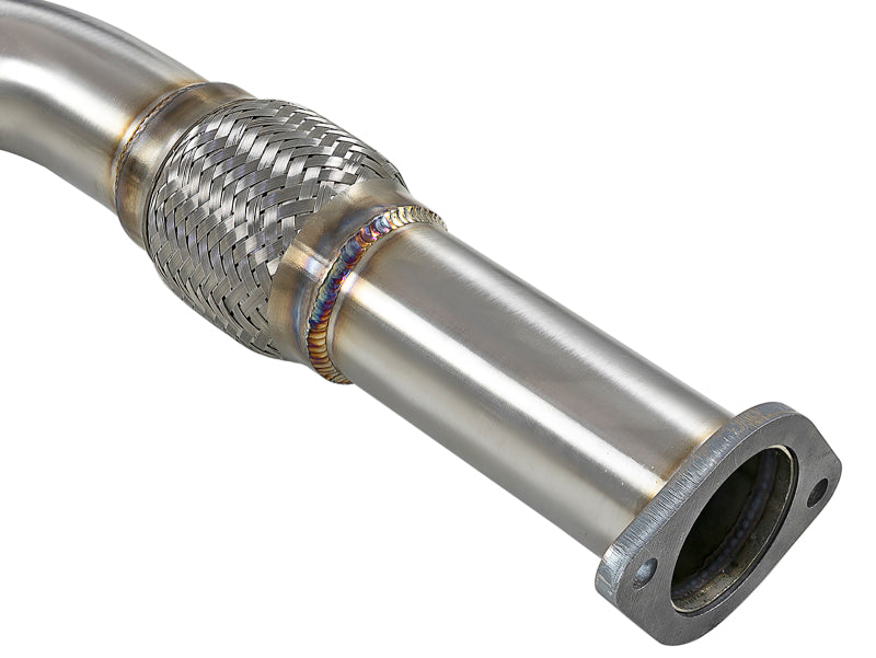 aFe Takeda 2.5in 304 SS Cat-Back Sistema de escape con puntas de fibra de carbono 16-18 Infiniti Q50 V6-3.0L (tt)