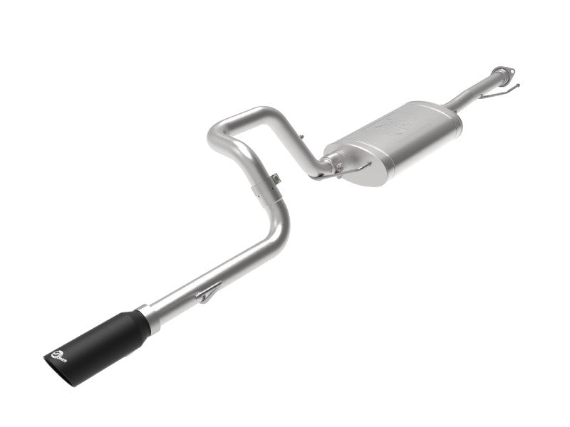 aFe MACHForce XP 2.5in 304-SS Escape Cat-Back com ponta preta 10-19 Toyota 4Runner V6-4.0L