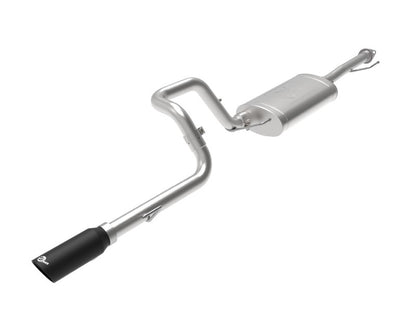 aFe MACHForce XP 2.5in 304-SS Escape Cat-Back com ponta preta 10-19 Toyota 4Runner V6-4.0L