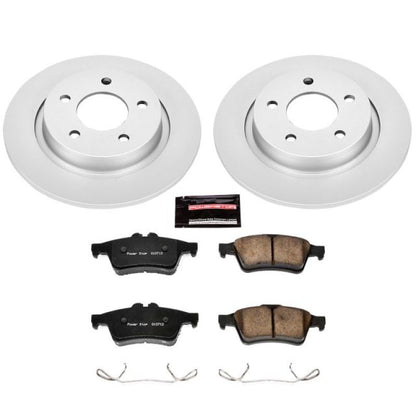 Power Stop 04-13 Mazda 3 Trasero Z17 Evolution Geomet Kit de Freno Revestido