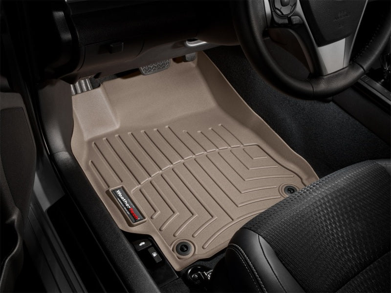 WeatherTech 12+ Audi A6/S6 Front FloorLiner - Tan