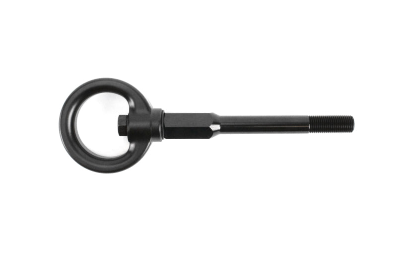Perrin 02-07 Subaru WRX/STI Kit de gancho de remolque (delantero) - Negro plano