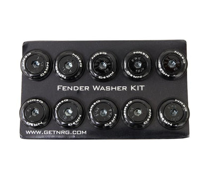 NRG - FENDER WASHER KIT; RIVETS FOR PLASTIC; COLOR MATCHED; SET OF 10