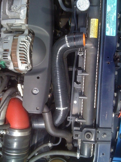 Kit de mangueira de silicone vermelho Mishimoto 01-07 Subaru WRX/WRX STI