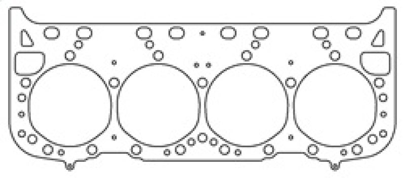 Cometic 92-96 GM LT1 Small Block 4.100 inch Bore .027 inch MLS Head Gasket (w/Valve Pockets)