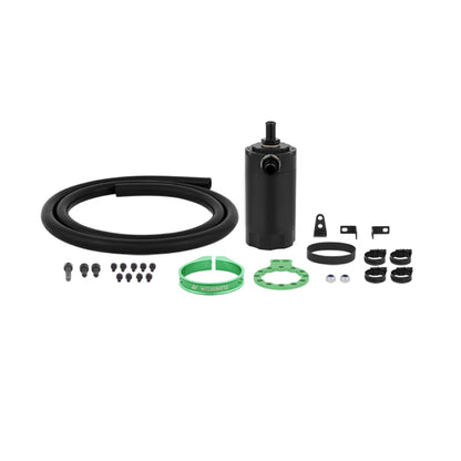 Mishimoto Recipiente de captura de aceite con deflector universal - Verde