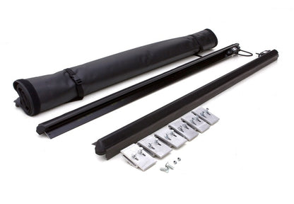Lund 05-17 Nissan Frontier (5ft. Bed w/o Utility Track) Genesis Elite Roll Up Tonneau Cover - Black
