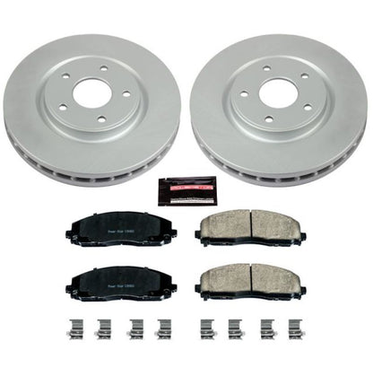 Power Stop 17-19 Chrysler Pacifica Delantero Z17 Evolution Geomet Kit de Freno Revestido