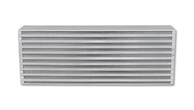 Únicamente núcleo de intercooler aire-aire vibrante (tamaño del núcleo: 18 pulgadas de ancho x 6,5 pulgadas de alto x 3,25 pulgadas de grosor)