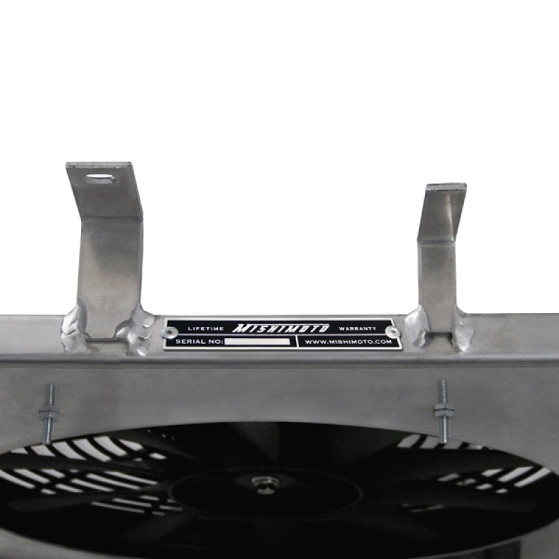 Mishimoto 97-04 Ford Mustang Kit de cubierta de ventilador de aluminio (no compatible con vehículos equipados con ABS)