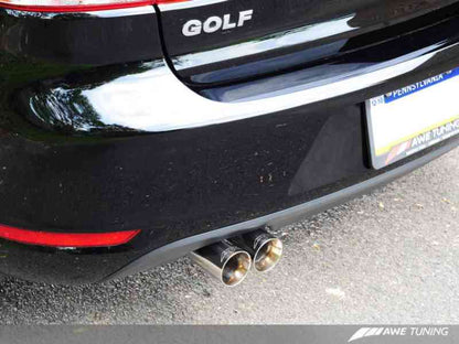 AWE Tuning 2.5L Golf/Rabbit Catback Performance Escape