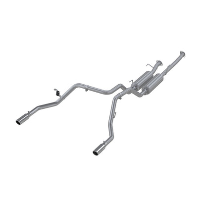 MBRP 2009-2010 Toyota Tundra 5.7L EC-Std. &amp; SB/CC-SB Cat Back Trasero dividido doble
