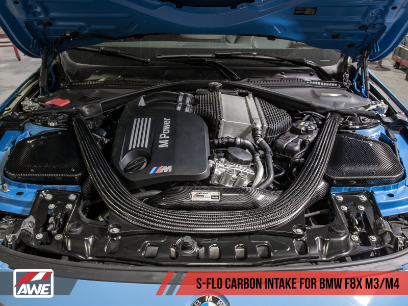 AWE Tuning BMW F8x M3/M4 S-FLO Carbon Admission