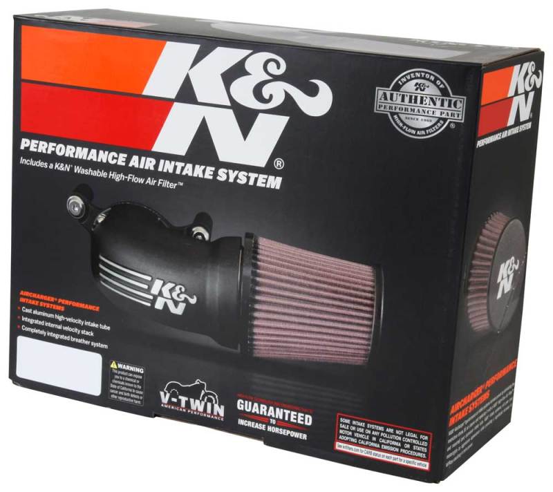 K&N 01-17 Harley-Davidson Softail / Dyna FI Performance Air Intake System