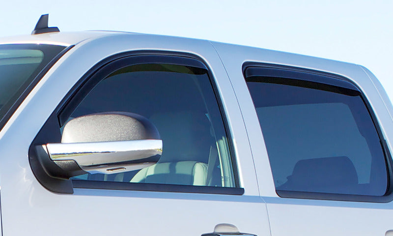 Lund 17-23 Ford F-250/350/450 Super Duty SuperCab Ventvisor Elite Window Deflectors - Smoke (4 Pc.)