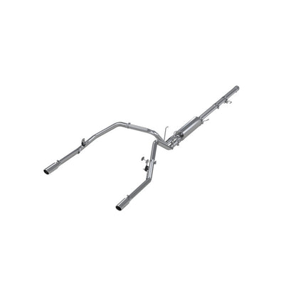 MBRP 2006-2008 Dodge Ram Hemi 1500 5.7L SC/CC-SB Cat Back Trasero dividido doble