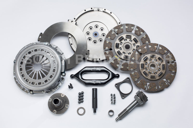 South Bend Clutch 94-03 Dodge 5.9L NV4500 Organic Street Kit de embreagem de disco duplo com eixo de entrada