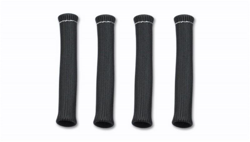 Vibrante aislador de arranque de bujía de 3/4 pulgadas de diámetro (paquete de 4) color negro