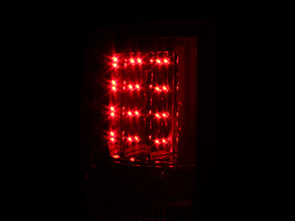 ANZO 2009-2015 Dodge Ram 1500 LED lanternas traseiras pretas
