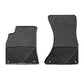 WeatherTech 09-13 Audi A4/A5 Front Rubber Mats - Black