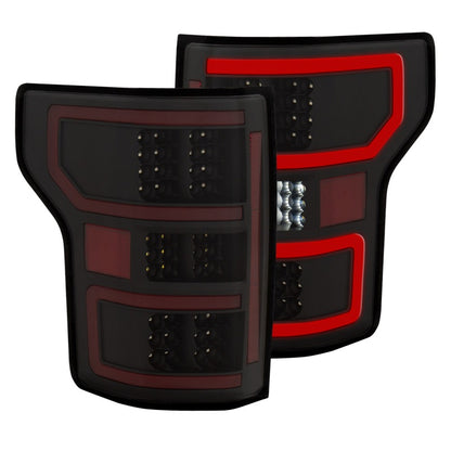 ANZO 18-19 Ford F-150 Luces traseras LED Negras