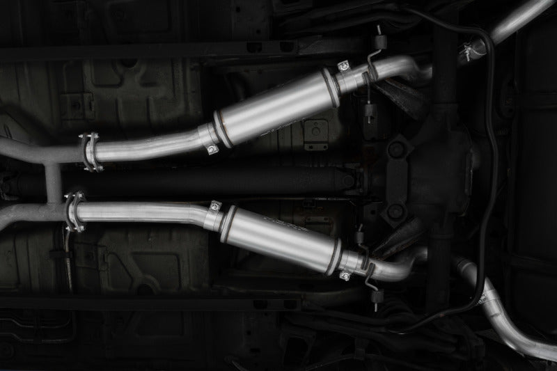 MBRP 99-04 Ford Mustang GT 4.6L 2.5in. Parte trasera doble dividida AL Cat Back con 3.5in. Negro de doble pared. Consejos