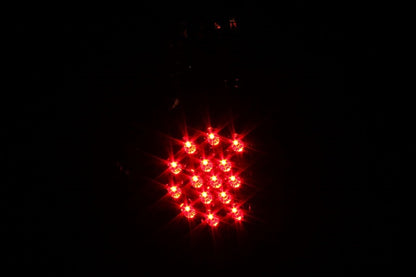 ANZO 2005-2015 Toyota Tacoma Lanternas traseiras LED pretas