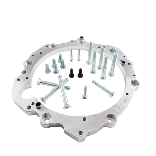 PMC Motorsport - Gearbox Adapter Plate Toyota JZ 1JZ 2JZ - Audi / VW / Skoda 01E