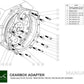 PMC Motorsport - Adapter kit Toyota UZ - BMW DCT DKG Getrag GS7D36SG Inline-six (H) (A-UZ-DCT6-H)