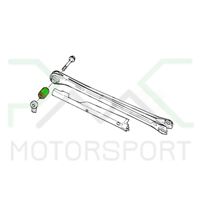 PMC Motorsport - Bucha do braço de controle de alumínio No.6 BMW E36 E46 Z3 Uniball (TE36-N6)