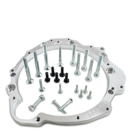 PMC Motorsport - Gearbox Adapter Plate Mitsubishi 4G63 - Audi 01E (2.5 TDI V6) (F0TDI-4G)