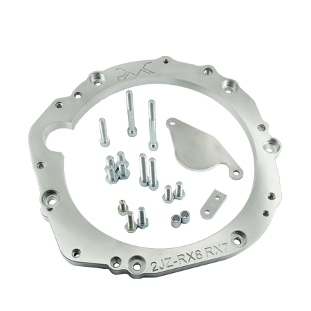 PMC Motorsport - Gearbox Adapter Plate Toyota JZ - Mazda RX-8 (F0RX8-JZ)