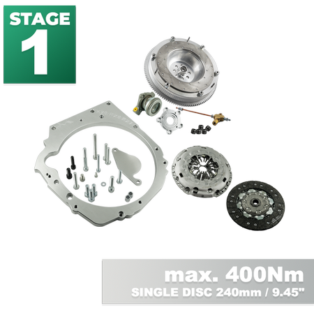 STAGE 1 Honda K K20 K24 - Mazda RX-8 6-speed - 240mm / 9.45" - ( S1-K-RX8-6-L9 )