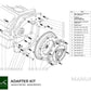 STAGE 1 Honda K K20 K24 - Mazda RX-8 6-speed - 240mm / 9.45" - ( S1-K-RX8-6-L9 )