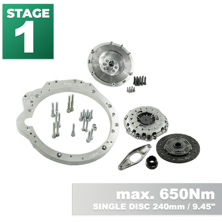 STAGE 1 Mercedes-Benz M104 OM605 OM606 - BMW M57N HGU HGK / N54 - 240mm / 9.45" ( S1-M104-HGU-952 )