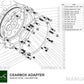 PMC Motorsport -  Flywheel Toyota JZ - Toyota Altezza / Lexus IS200 J160 Aisin AZ6 (first gen.) (K0J160-JZ)
