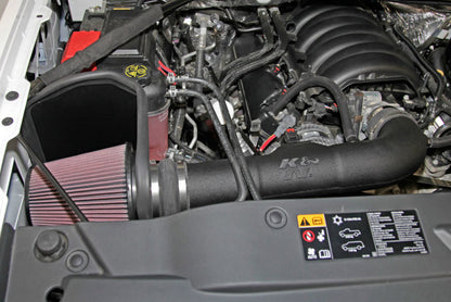K&N 63 Series AirCharger Performance Intake Kit Chevy/GMC 14-15 Silverado/Sierra 1500 5.3L/6.2L V8