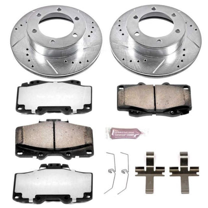 Power Stop 95-02 Toyota 4Runner Front Z36 Kit de freno de camión y remolque