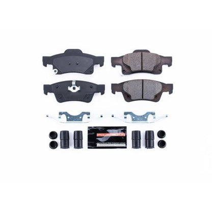 Power Stop 11-19 Dodge Durango trasero Z23 Evolution Sport Pastillas de freno con hardware