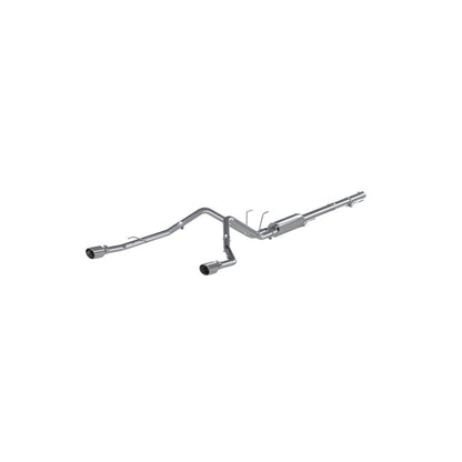 MBRP 2009 Dodge Ram 1500 5,7L Cat Back Dual Split traseiro