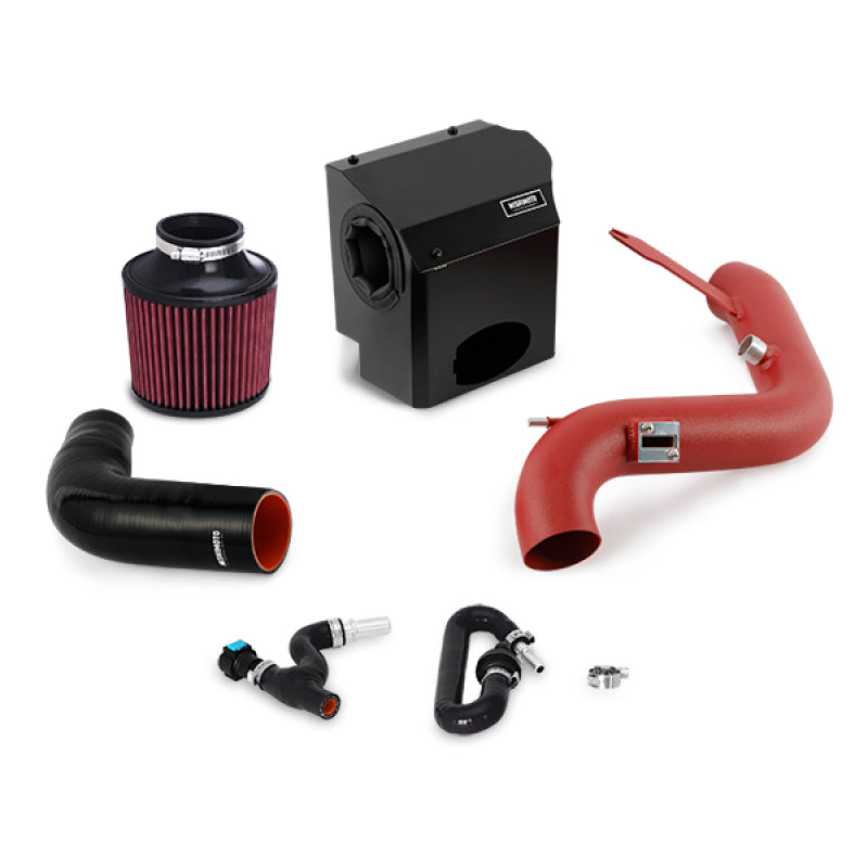 Mishimoto 2016 Ford Fiesta ST 1.6L Performance Kit de admisión de aire - Rojo arrugado