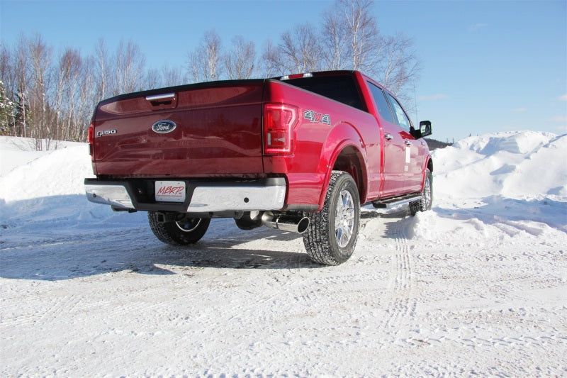 MBRP 2015 Ford F-150 2.7L / 3.5L EcoBoost 4in Cat Back Single Side T409 Sistema de escape