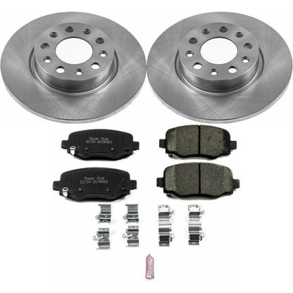 Power Stop 16-18 Fiat 500X Kit de Freno Trasero Autoespecializado