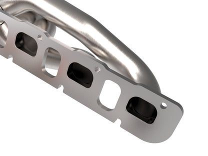 aFe Power Twisted Steel 304SS Shorty Header 2021 Ram 1500 TRX V8-6.2L (sin recubrimiento)