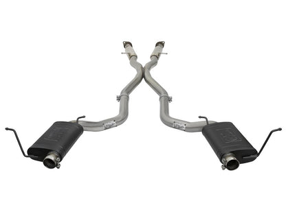 Sistema de escape aFe MACHForce XP 12-17 Jeep Grand Cherokee WK2 SRT8 V8-6.4L 304SS Cat-Back